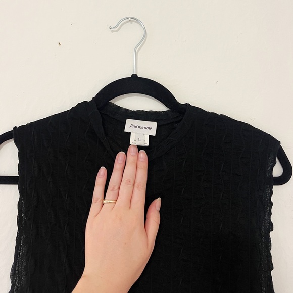 Find Me Now The Label Ross Tee Black - Picture 4 of 4